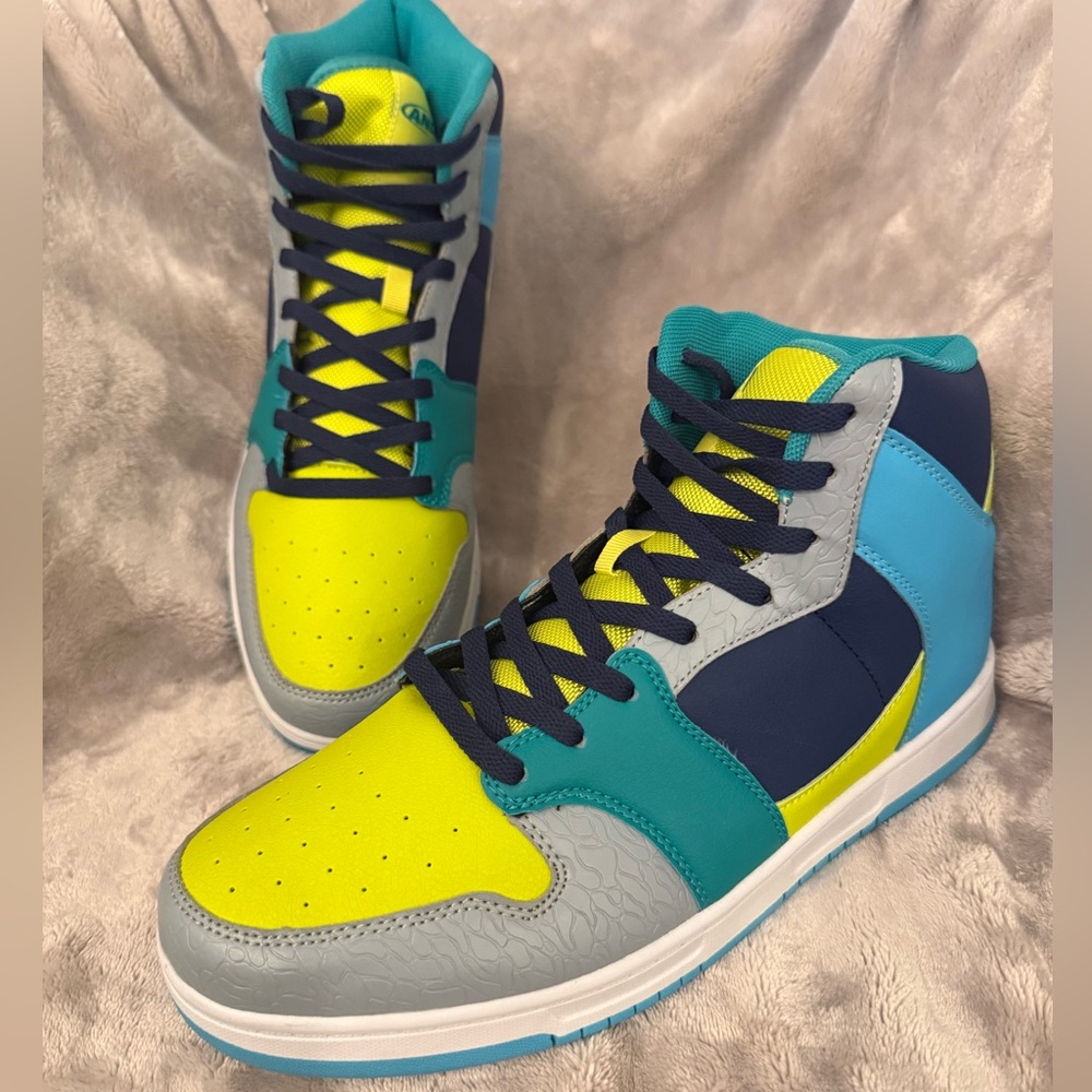 AND1 Slam Mid TPR Basketball Shoes Men’s Size 11 Blue | NWT
